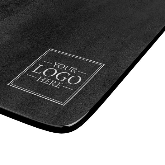 Benutzerdefiniertes Firmenlogo Schneidebrett (Ecke)