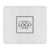 Benutzerdefiniertes Firmenlogo Schneidebrett (Vorderseite)