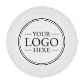 Benutzerdefiniertes Firmenlogo Schneidebrett (Vorderseite)