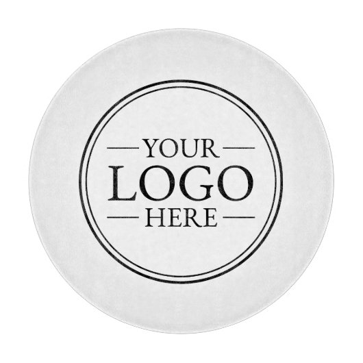 Benutzerdefiniertes Firmenlogo Schneidebrett (Vorderseite)