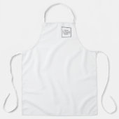 Benutzerdefiniertes Firmenlogo Schürze (Vorderseite)