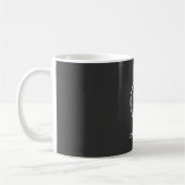 Benutzerdefiniertes Firmenlogo Schwarz Minimalisti Kaffeetasse (Links)