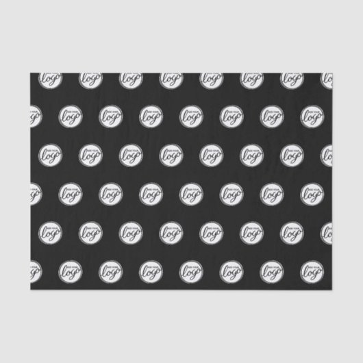 Benutzerdefiniertes Firmenlogo Seidenpapier (Vorderseite)