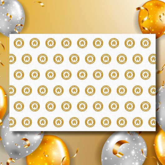 Benutzerdefiniertes Firmenlogo Seidenpapier