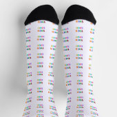 Benutzerdefiniertes Firmenlogo - Socken Ihres Unte (Oben)
