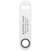 Benutzerdefiniertes Firmenlogo Speed Flaschenöffner (Rückseite)