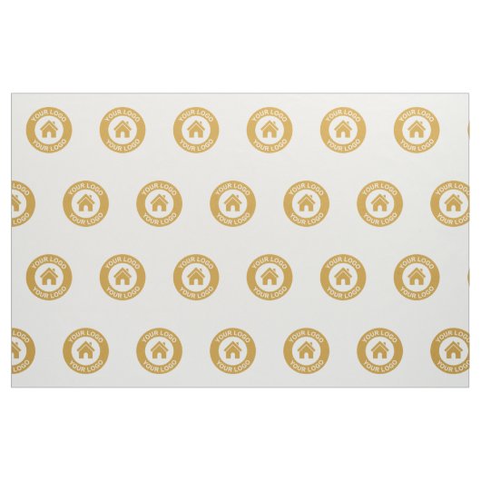 Benutzerdefiniertes Firmenlogo Stoff (Fat Quarter (45,7 x 55,9 cm))