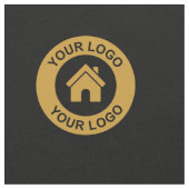 Benutzerdefiniertes Firmenlogo Stoff (Nahaufnahme)