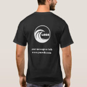 Benutzerdefiniertes Firmenlogo Teamarbeit T-Shirt (Rückseite)