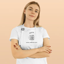 Benutzerdefiniertes Firmenlogo & Text l Schwarzwei