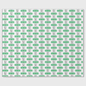 Benutzerdefiniertes Firmenlogo und Firmensymbol Geschenkpapier (Flach)