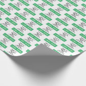 Benutzerdefiniertes Firmenlogo und Firmensymbol Geschenkpapier (Ecke)