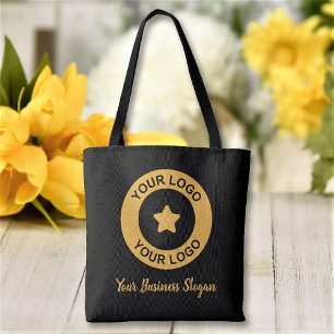 Benutzerdefiniertes Firmenlogo und Slogan WerbeBla Tasche