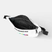 Benutzerdefiniertes Firmenlogo und Text-Fanny-Pack Bauchtasche (Offen)
