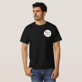 Benutzerdefiniertes Firmenlogo und Text-T - Shirt (Vorne ganz)