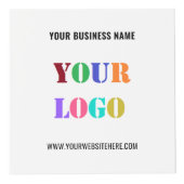 Benutzerdefiniertes Firmenlogo und Text-Werbewürfe Würfel (Rechts)