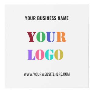 Benutzerdefiniertes Firmenlogo und Text-Werbewürfe Würfel