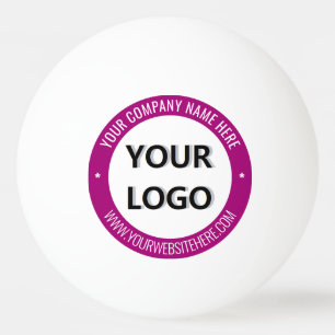 Benutzerdefiniertes Firmenlogo und TextPing-Pong-B Tischtennisball