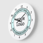 Benutzerdefiniertes Firmenlogo und Uhr für die Tex (Winkel)