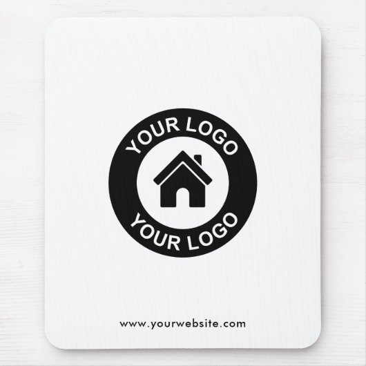 Benutzerdefiniertes Firmenlogo und Werbemousepad f Mousepad (Vorne)