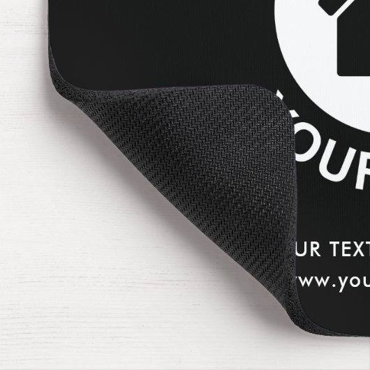 Benutzerdefiniertes Firmenlogo und Werbemousepad f Mousepad (Ecke)