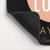 Benutzerdefiniertes Firmenlogo Unternehmensmitarbe Mousepad (Ecke)