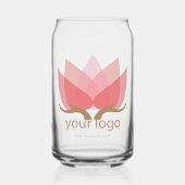 Benutzerdefiniertes Firmenlogo Upload-ID621 Dosenglas (Vorderseite)