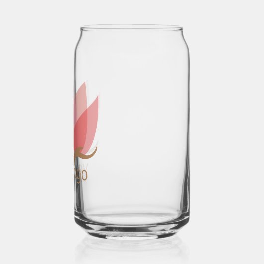 Benutzerdefiniertes Firmenlogo Upload-ID621 Dosenglas (Links)