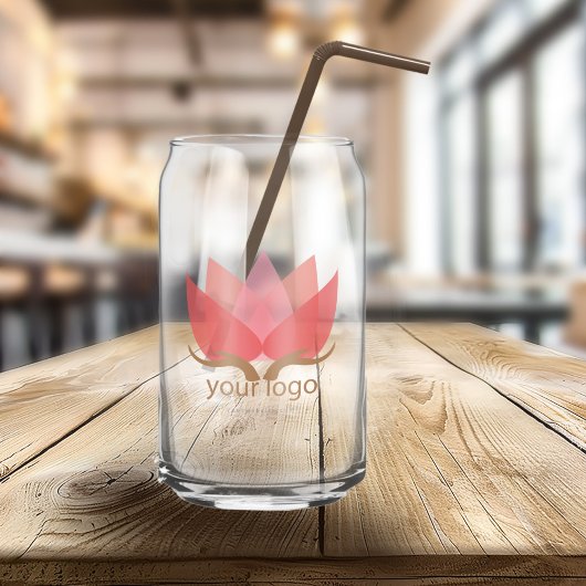 Benutzerdefiniertes Firmenlogo Upload-ID621 Dosenglas