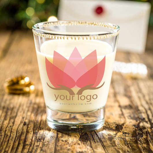Benutzerdefiniertes Firmenlogo Upload-ID621 Schnapsglas