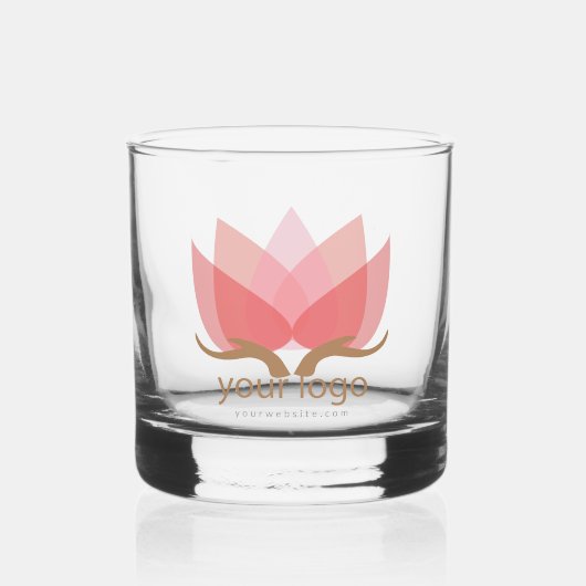 Benutzerdefiniertes Firmenlogo Upload-ID621 Whiskyglas (Vorderseite)