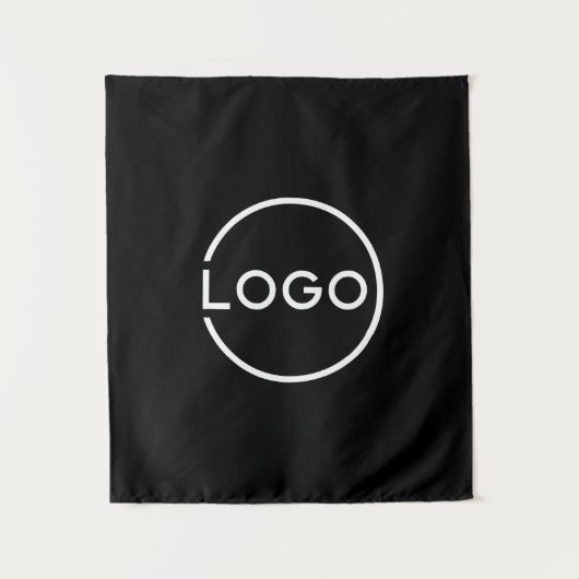 Benutzerdefiniertes Firmenlogo Wandteppich (Vorderseite)