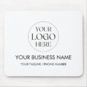 Benutzerdefiniertes Firmenlogo Werbe Modern Mousepad (Vorne)
