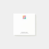 Benutzerdefiniertes Firmenlogo, Werbeaktion der Fi Post-it Klebezettel (Vorderseite)