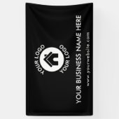 Benutzerdefiniertes Firmenlogo Werbebanner Banner (Vertikal)