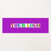 Benutzerdefiniertes Firmenlogo Yoga-Matte mit Mark Yogamatte (Vorderseite (Horizontal))