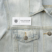 Benutzerdefiniertes Firmenschild Mitarbeiter Name Namensschild (Beispiel)