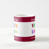 Benutzerdefiniertes Firmensignet Kaffeetasse mit M (Mittel)