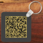 Benutzerdefiniertes Firmensignet & QR-Code Werbear Schlüsselanhänger (Rückseite)