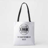 Benutzerdefiniertes Firmensignet und Slogan Tasche (Vorderseite)