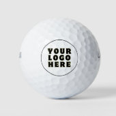 Benutzerdefiniertes Firmenslogo Branding Golfball (Vorderseite)