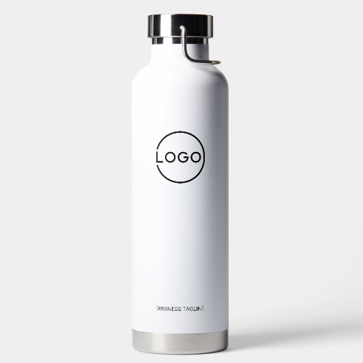 Benutzerdefiniertes Firmenslogo mit individuellem Trinkflasche (links)