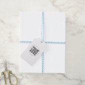 Benutzerdefiniertes Firmensymbol  Geschenkanhänger (Mit Garn)
