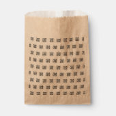 Benutzerdefiniertes Firmensymbol  Geschenktütchen (Vorderseite)