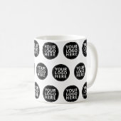 Benutzerdefiniertes Firmensymbol Kaffeetasse (VorderseiteRechts)