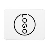 Benutzerdefiniertes Firmensymbol Magnet (Horizontal)