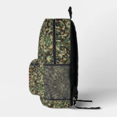 Benutzerdefiniertes Flag Camouflage Grüner Persona Bedruckter Rucksack (Rechts)