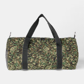Benutzerdefiniertes Flag Camouflage Grüner Persona Duffle Bag (Rückseite)