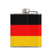 Benutzerdefiniertes Flag Deutsch: Flachmann (Rückseite)