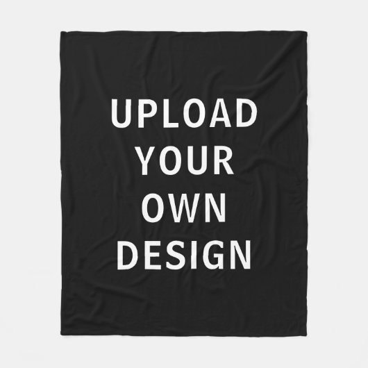 Benutzerdefiniertes Fleece-Deckblatt Hinzufügen de Fleecedecke (Vorderseite)